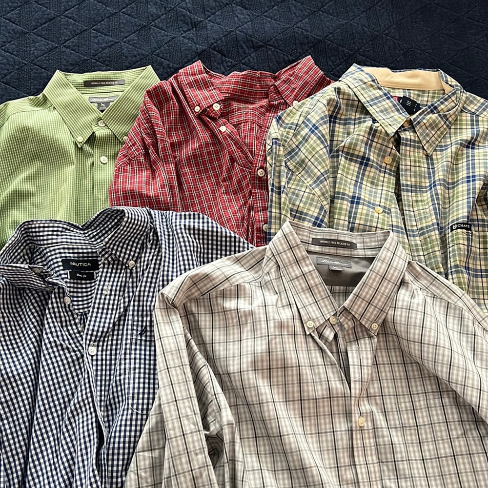 Men’s button down shirts